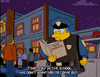 Season 8 Bulletproof Vest GIF by The Simpsons