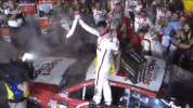 winning denny hamlin GIF by NASCAR