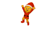 Jumping Christmas Elf Sticker by Verizon