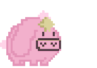 Angry Pink Sticker