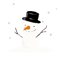 Christmas Snow Sticker