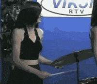 Girl Pretend GIF