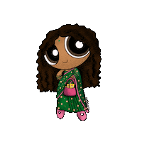 Powerpuff Girls Indian Sticker