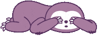 Scared Peek A Boo Sticker by BookSloth