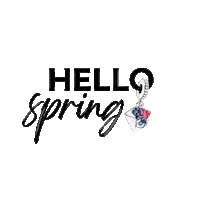 Spring Hello Sticker by PANDORA