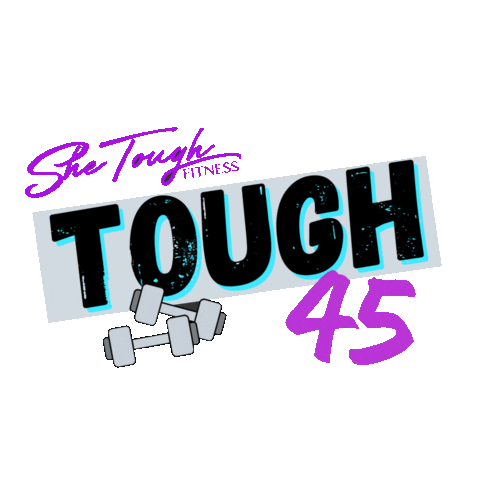 SheToughFitness giphyupload shetough shetough fitness Sticker
