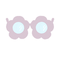 夏 メガネ Sticker