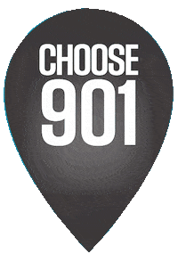 memphis location tag Sticker by Choose901