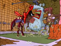 nickrewind nicksplat aaahh real monsters GIF