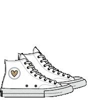Heart Converse Sticker by Schoolgirl Style Classroom Decor