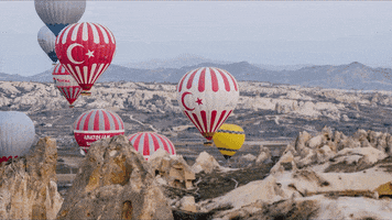 Hot Air Baloon GIF by Go Turkey
