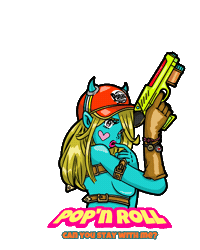Popnroll Sticker