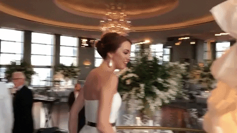 Wedding Dress Bride And Groom GIF by Madison Lee's Cakes