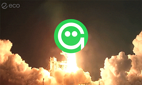 To The Moon Crypto GIF by Eco