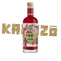 Kakuzo kakuzovodka kakuzo cherrybitter yuzuginliqueur Sticker