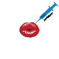 lips botox Sticker by AmericanMedSpaAssociation