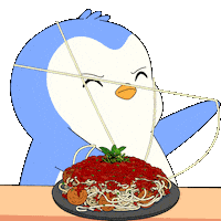Hungry Italian Sticker by Pudgy Penguins