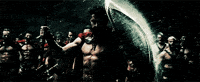 gerard butler sparta GIF