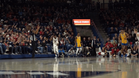 GonzagaBulldogs giphyupload celebration basketball gonzaga GIF