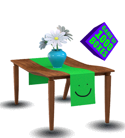 Happy Game Show Sticker by Game of 1000 Boxes