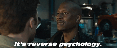 Fast And Furious Reverse Psychology GIF by The Fast Saga