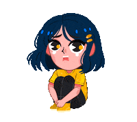 Sad Girl Sticker by Edcent id