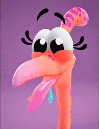 Drool Wow GIF by Claynosaurz