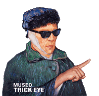 MuseoTrick vangogh trickeye museotrickeye Sticker