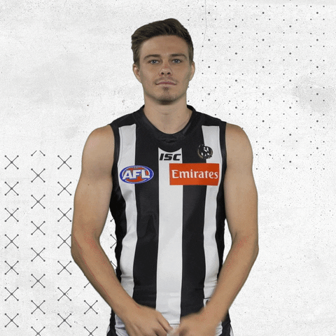 GIF by CollingwoodFC