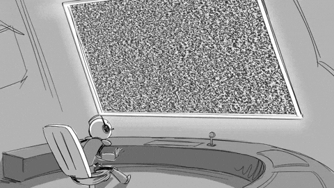 Power Outage No Signal GIF by CC0 Studios