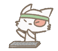 Cat Sticker by polu