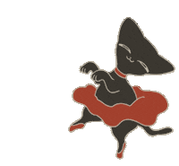 tasoyamaro happy dance cat dancing Sticker