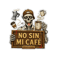 Relax Cafe Sticker