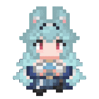 Pixel 8Bit Sticker