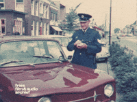 Police Cop GIF by Fries Film & Audio Archief