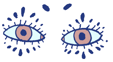 Angry Eyes Sticker