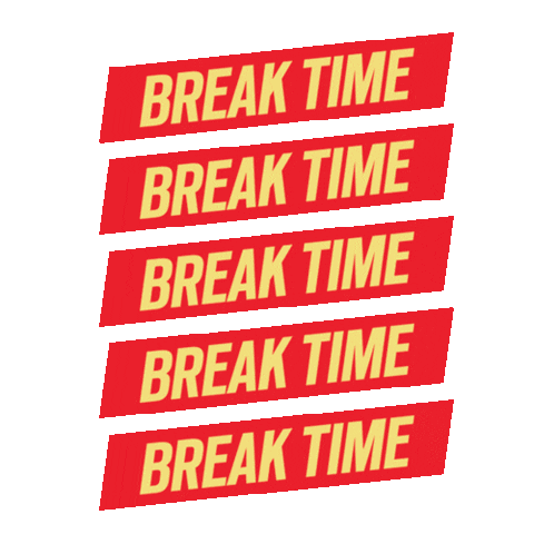 Break Time Relax Sticker by Kit Kat