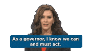Team Vote Sticker by Gretchen Whitmer