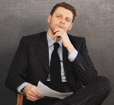 tostaqui giphygifmaker plan i have a plan french guy GIF