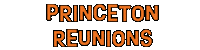 Reunions Sticker by Princeton University