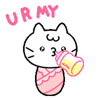 Cat Kitty Sticker by Mikitti