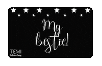 TEMIBYROTEMSABAG gift bestie bestfriend giftcard Sticker