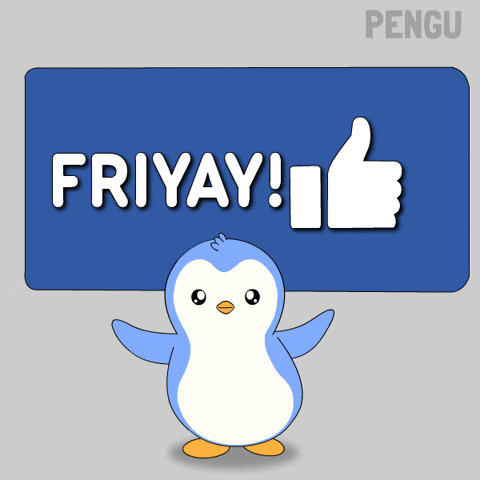 Its Friday Dance GIF by Pudgy Penguins