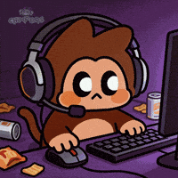 Video Games Monkey GIF by Chimpers