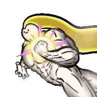 Power Flying Sticker