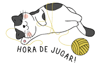 Cat Jugar Sticker