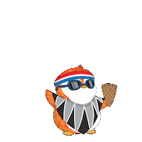 Ice Cream Summer Sticker by Pudgy Penguins