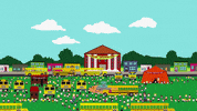 arriving school bus GIF by South Park 
