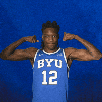 Byu Basketball Celebration GIF by BYU Cougars