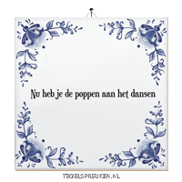 Drama Spanning Sticker by Tegelspreuken.nl